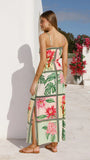 Elora Maxi Dress Tropical Bloom