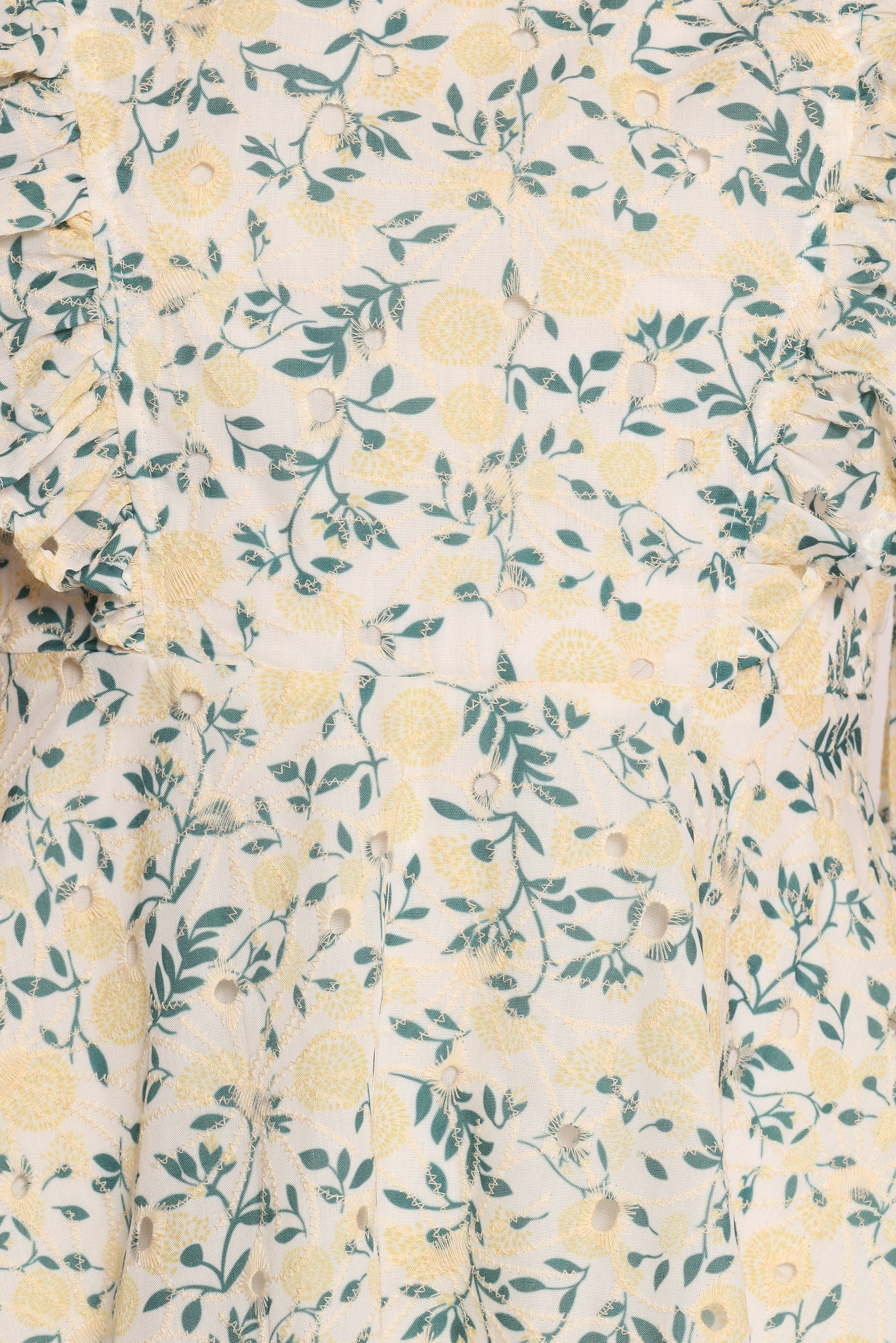 Rosalind Mini Dress Yellow