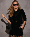 Seasons Greetings Velvet Jacket