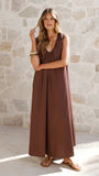 Scout Maxi Dress Chocolate