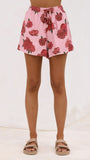 Luna Shorts Dahlia Rouge