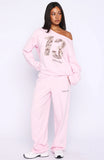 All A Dream Track Pants Pink