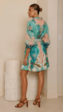 Macy Mini Dress Willow Print