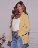 Sunshine Days Double Breasted Blazer