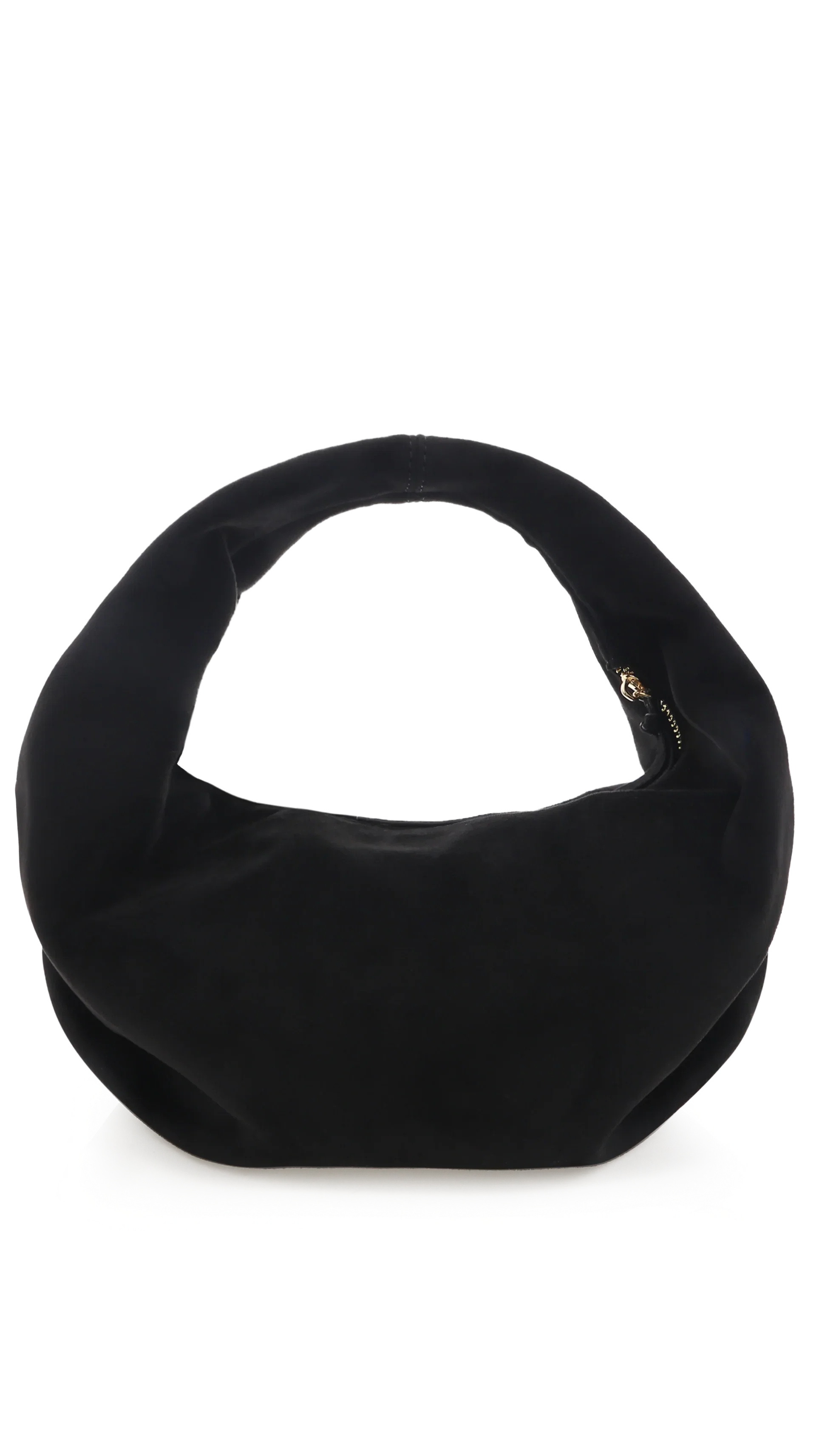 Renee Shoulder Bag Black Suede