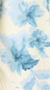 Odilie One Shoulder Maxi Dress Yellow Blue Floral