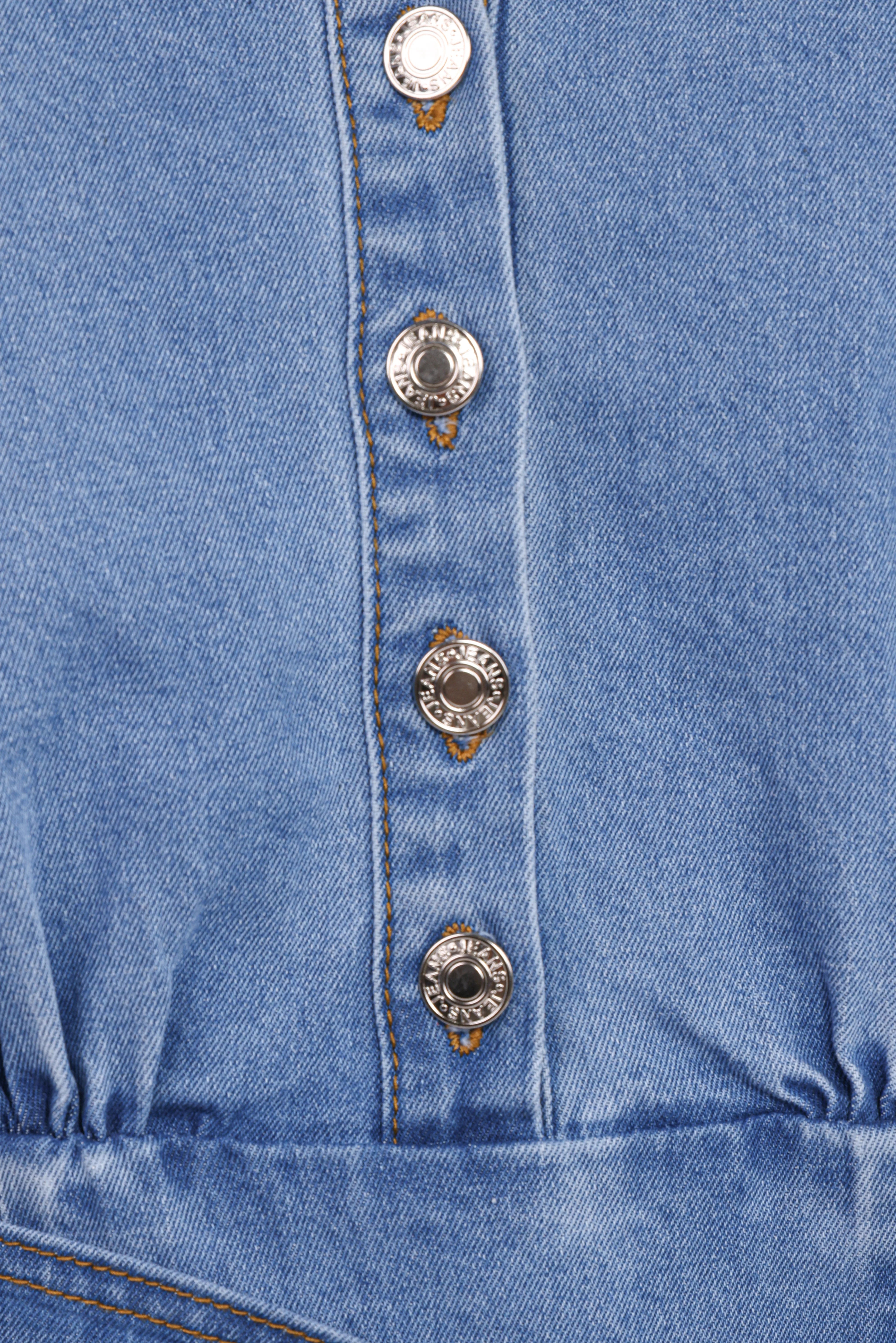 Leyton Mini Dress Denim Chambray