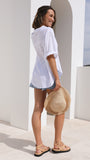 Jaime Button Up Shirt White