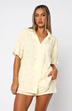 Offline Pyjama Set Lemon Meadow Stripe