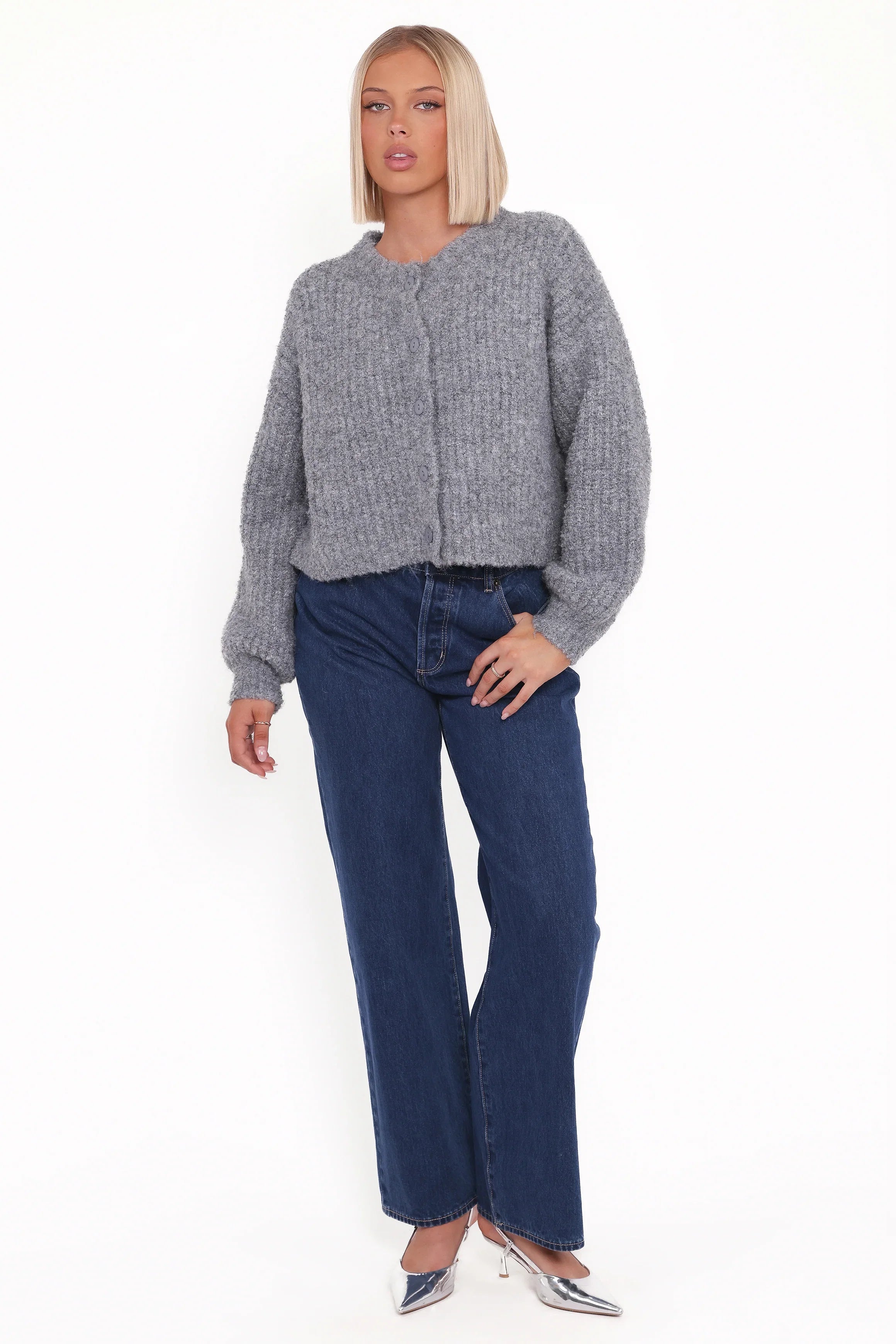 Albertine Cardigan Grey