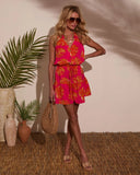 Sweet Drifter Front Tie Romper