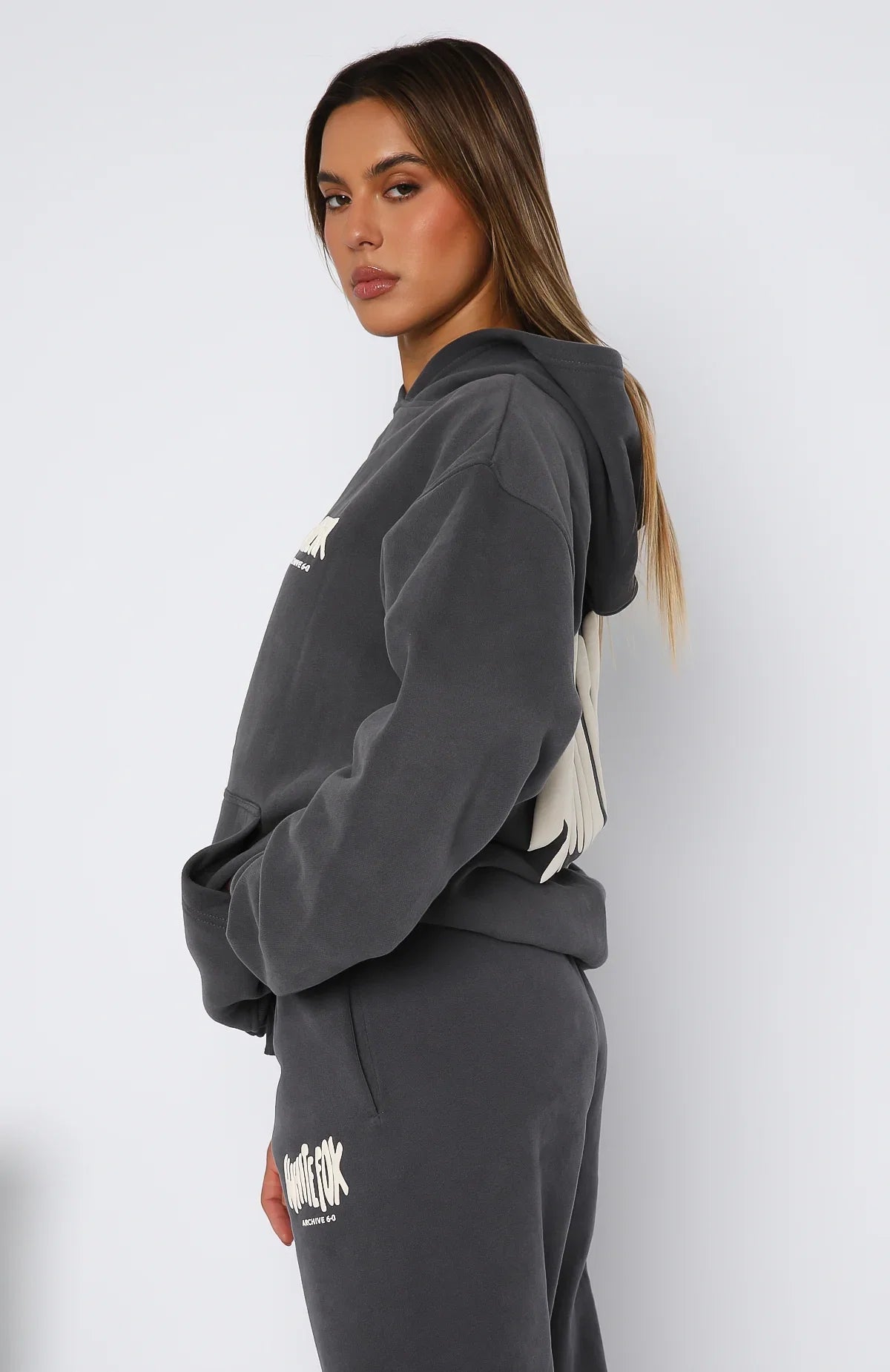 Archive 60 Oversized Hoodie Ash