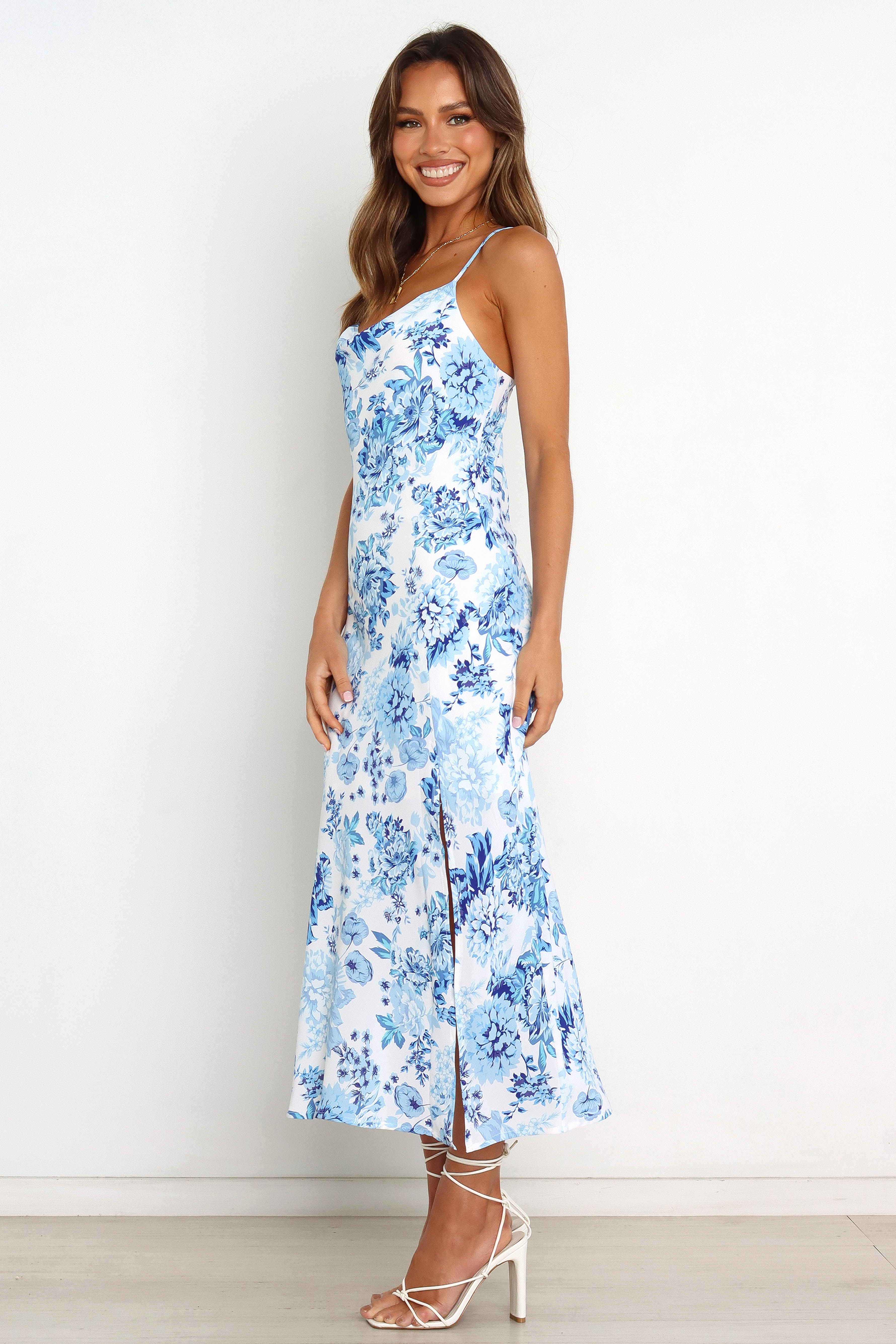 Yelena Dress Blue