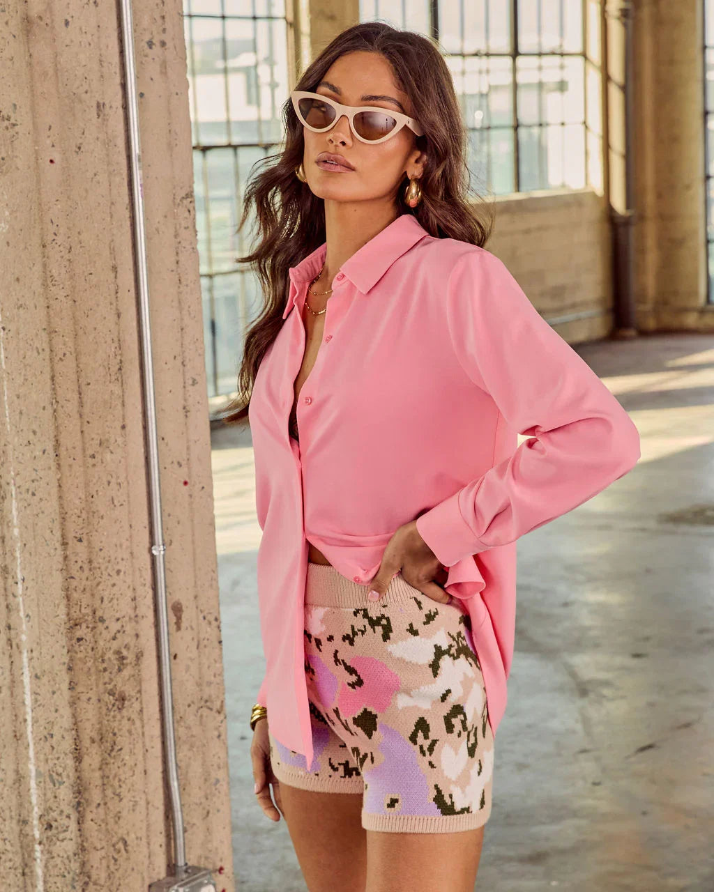 Emilie Button Down Top