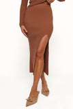 Scalli Skirt Cognac