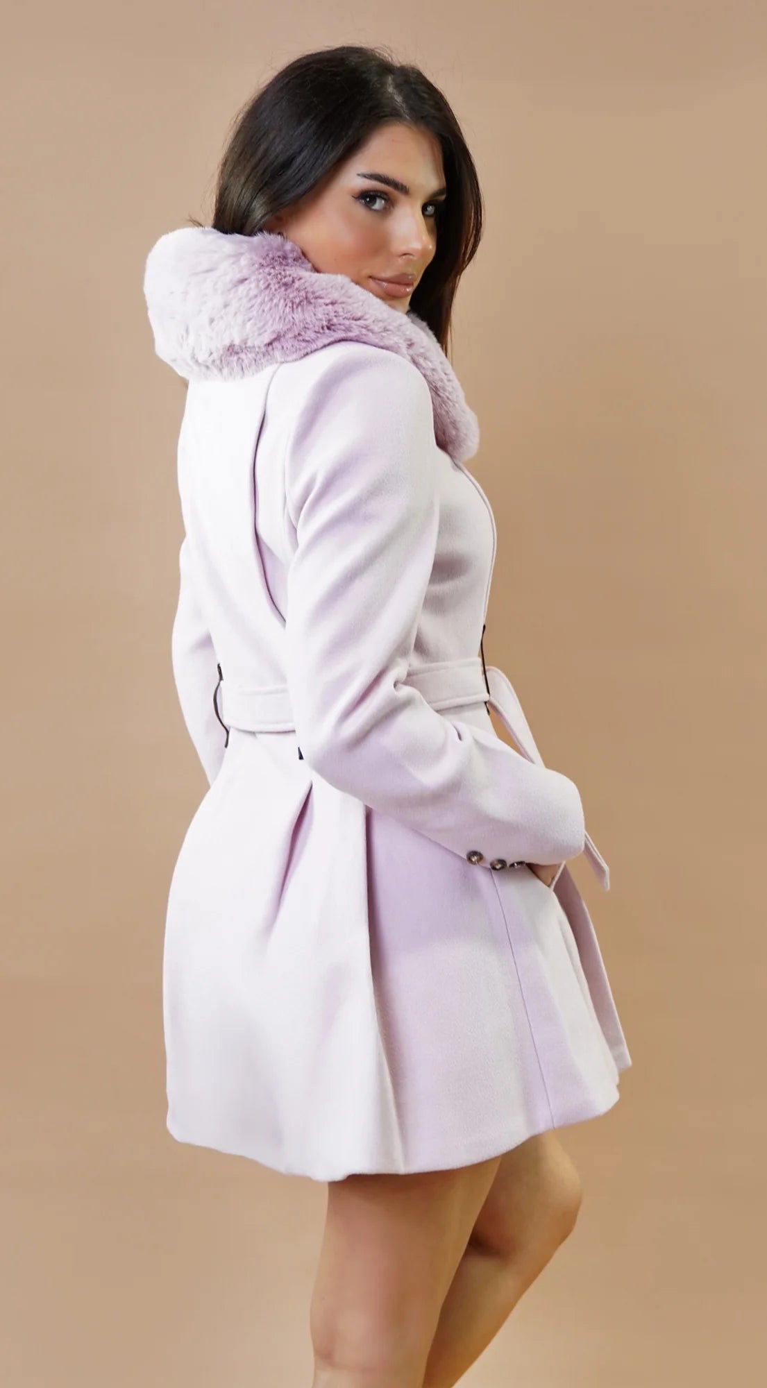 Elysian Coat Pink