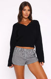 Brooklyn City Knit Sweater Black
