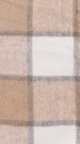 Saskia Jacket Beige Cream Check