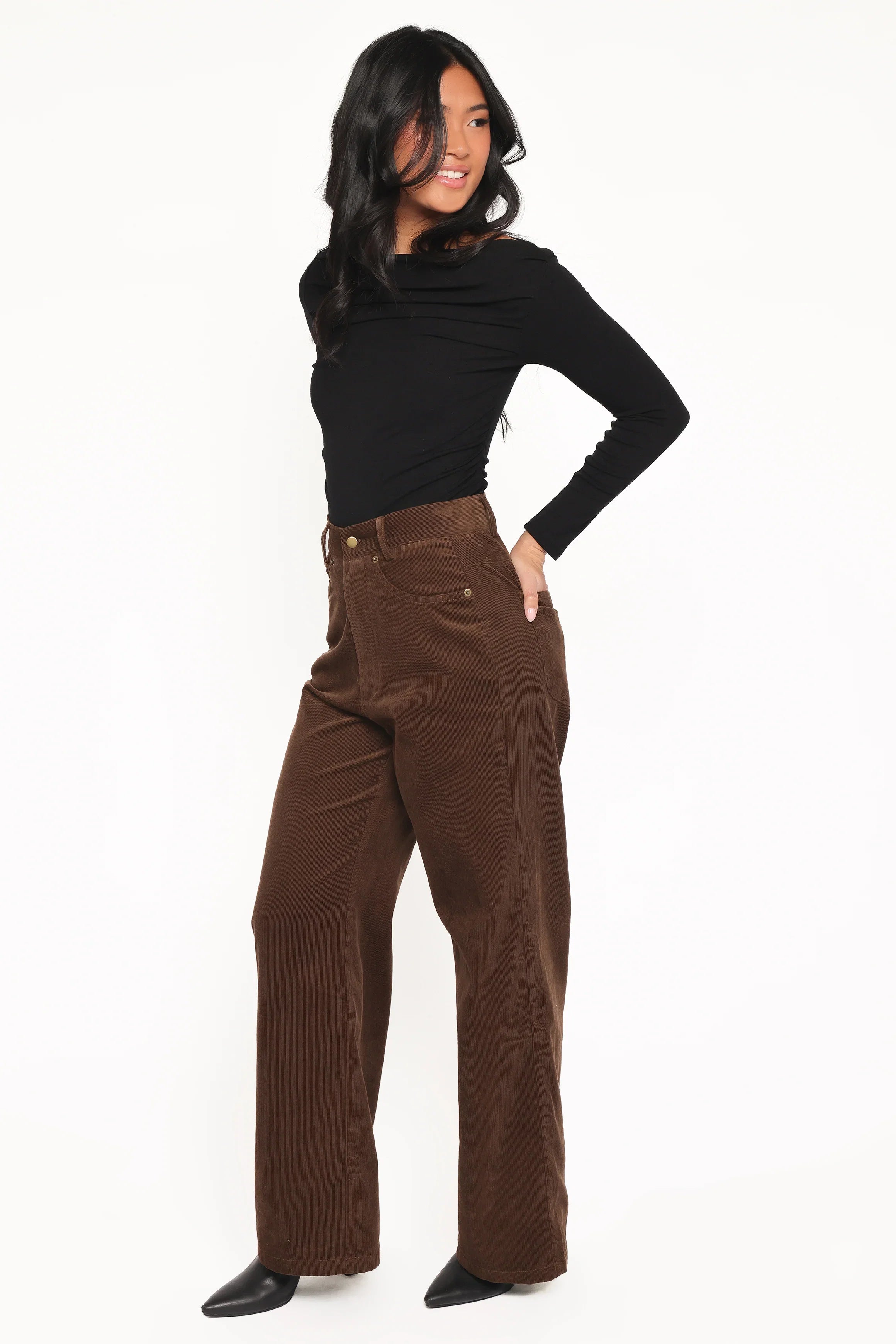 Jacob Corduroy Pant Brown