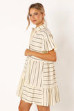 Peachy Mini Dress Beige Tan