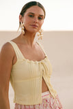 Alice Corset Top Honeysuckle Yellow