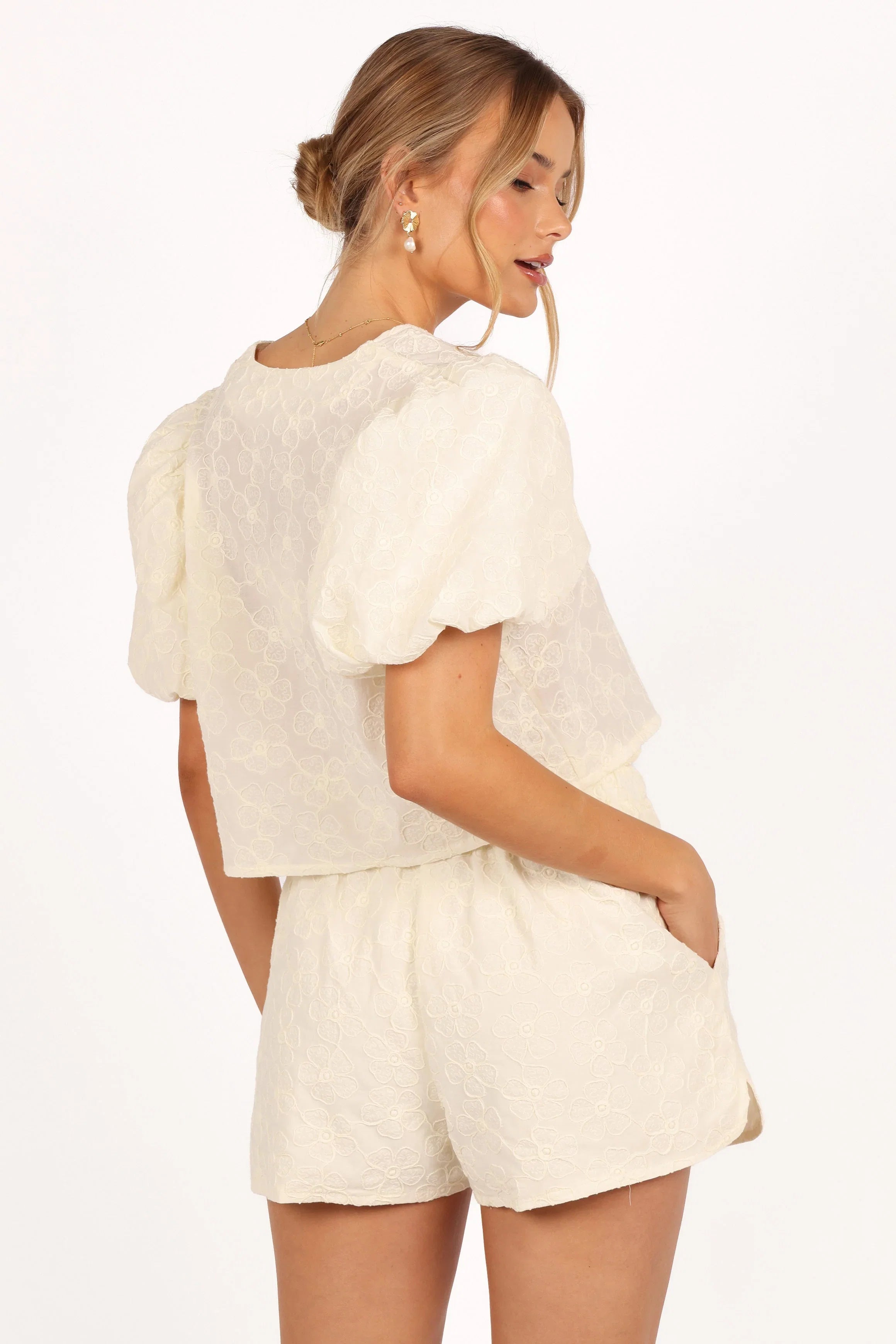 Hanna Short Set Cream