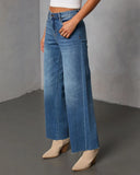 Connie Super Stretch High Rise Frayed Hem Jeans