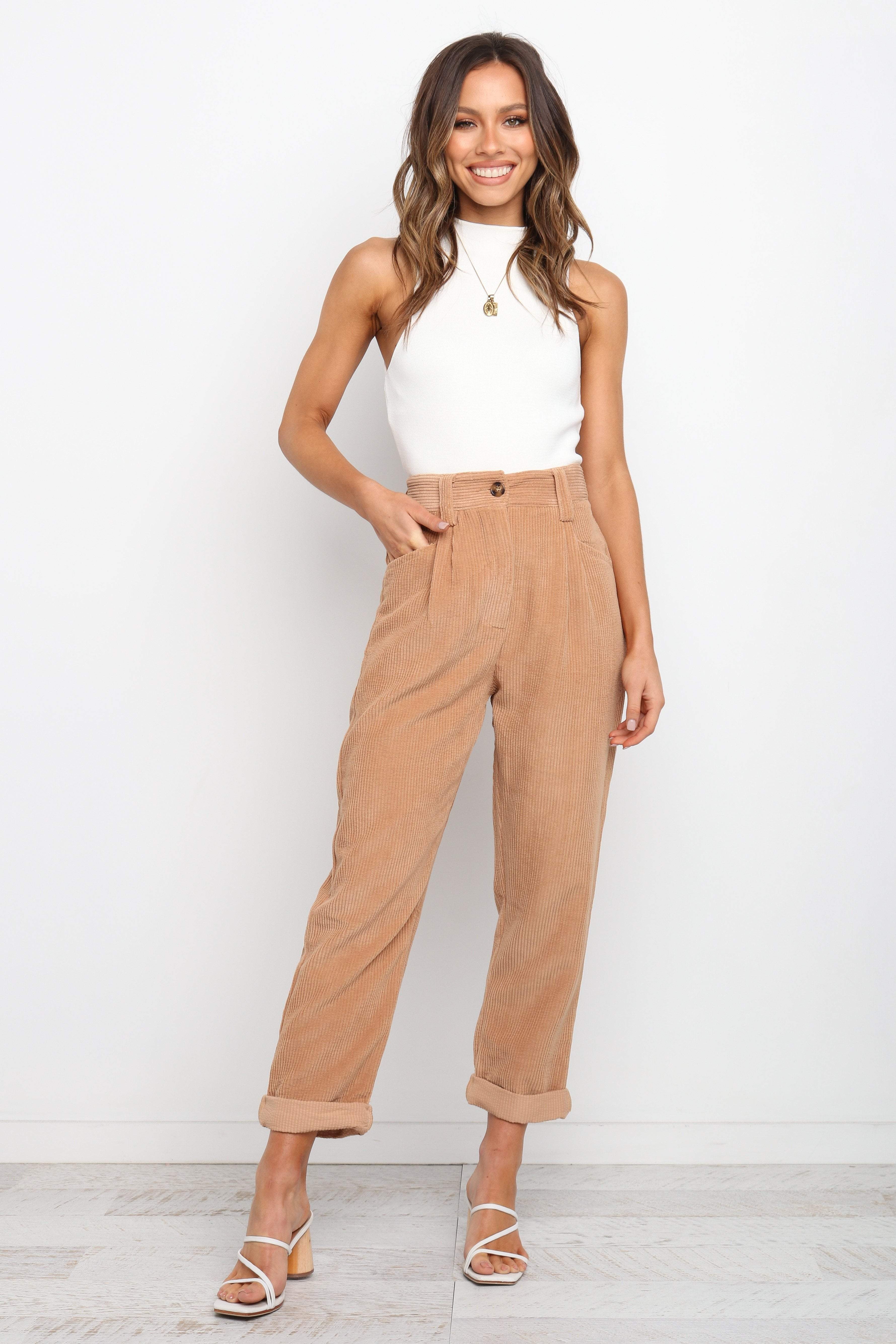 Talaren Cord Pant Beige