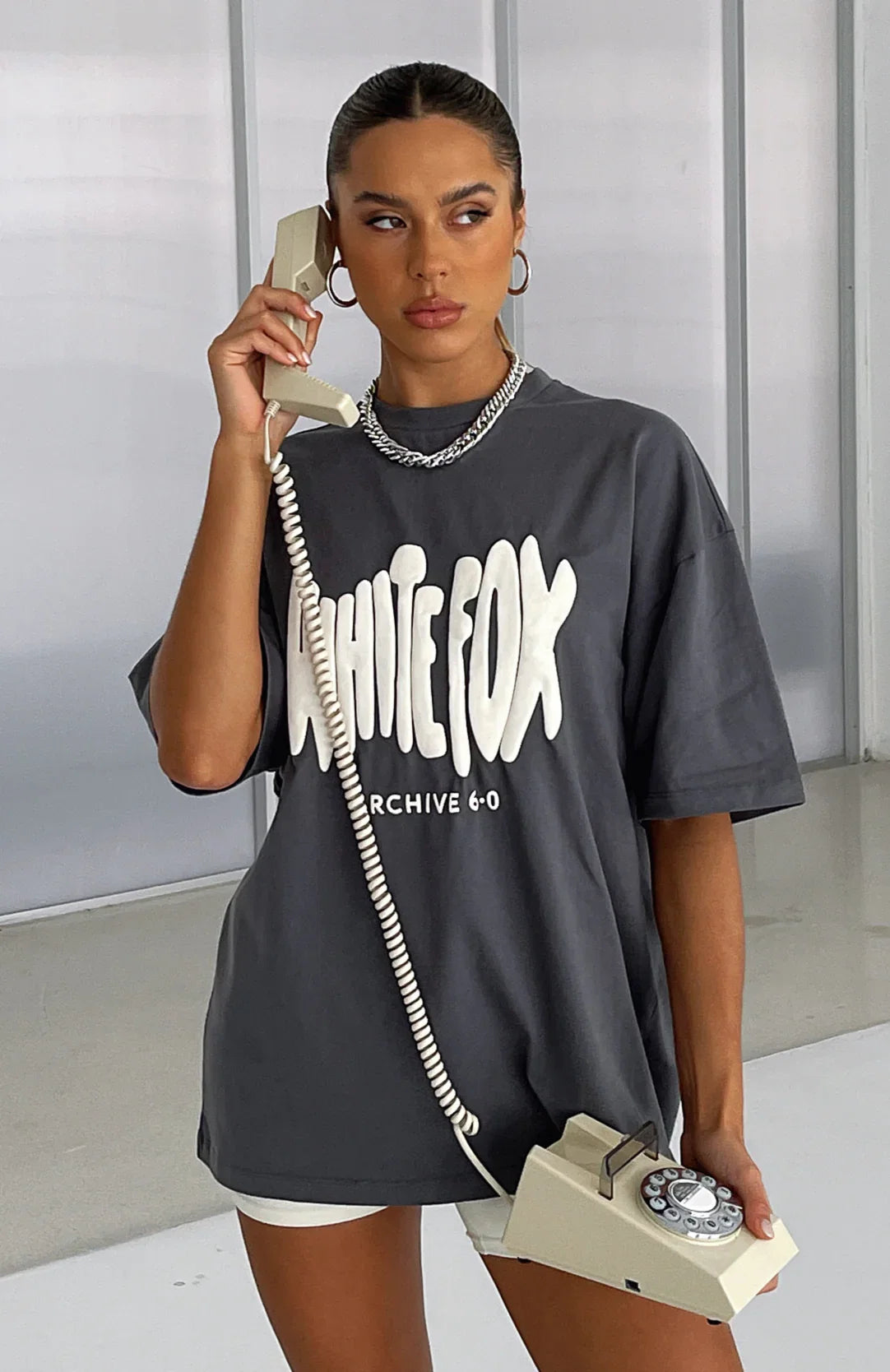 Archive 60 Oversized Tee Ash