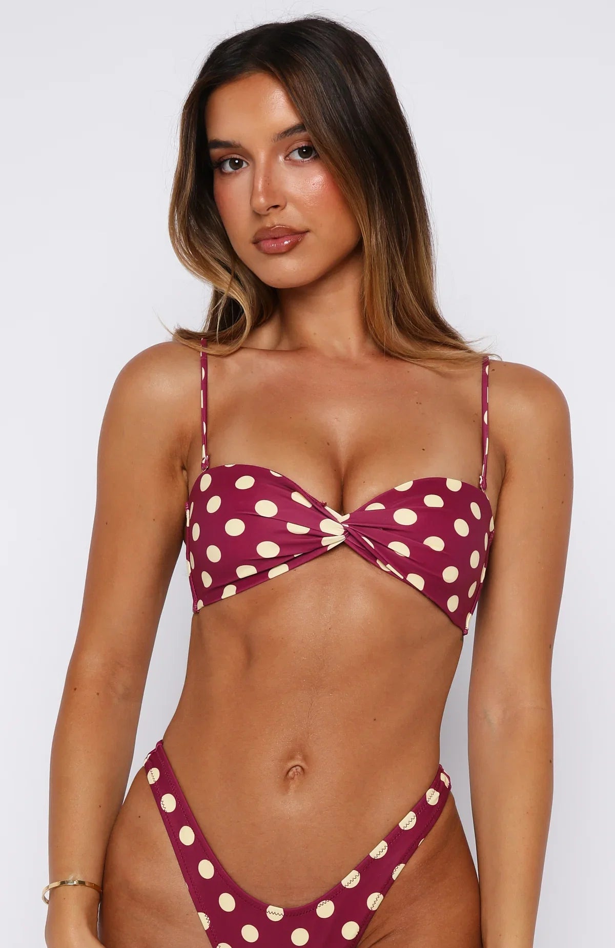 Kaya Bikini Top Sangria Spritz