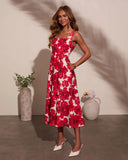 Kallie Floral Midi Dress