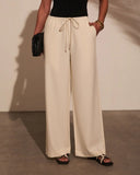 Before Daylight Wide Leg Waist Tie Pants