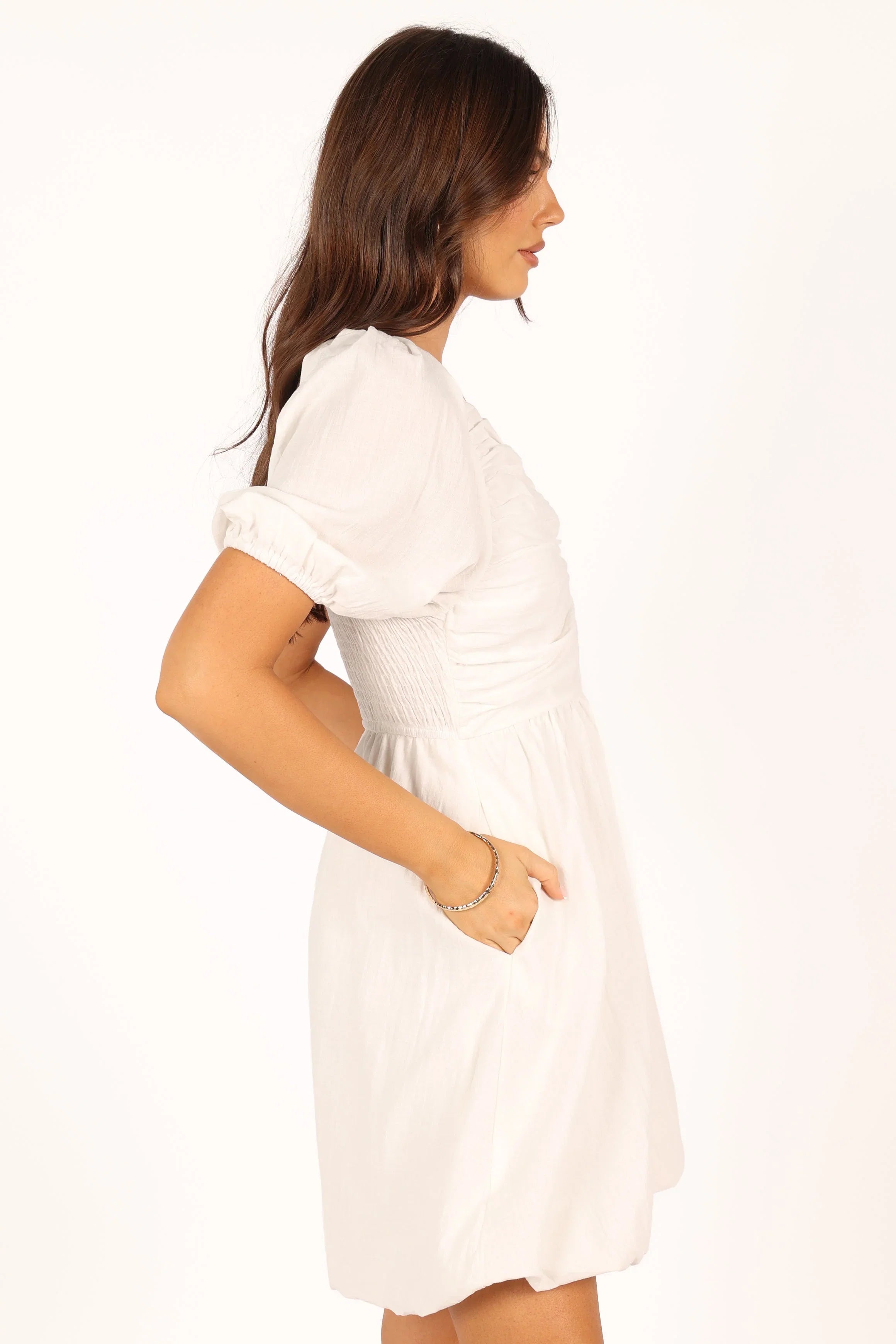 Lulee Mini Dress White