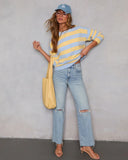 Modern Heir Striped Knit Sweater