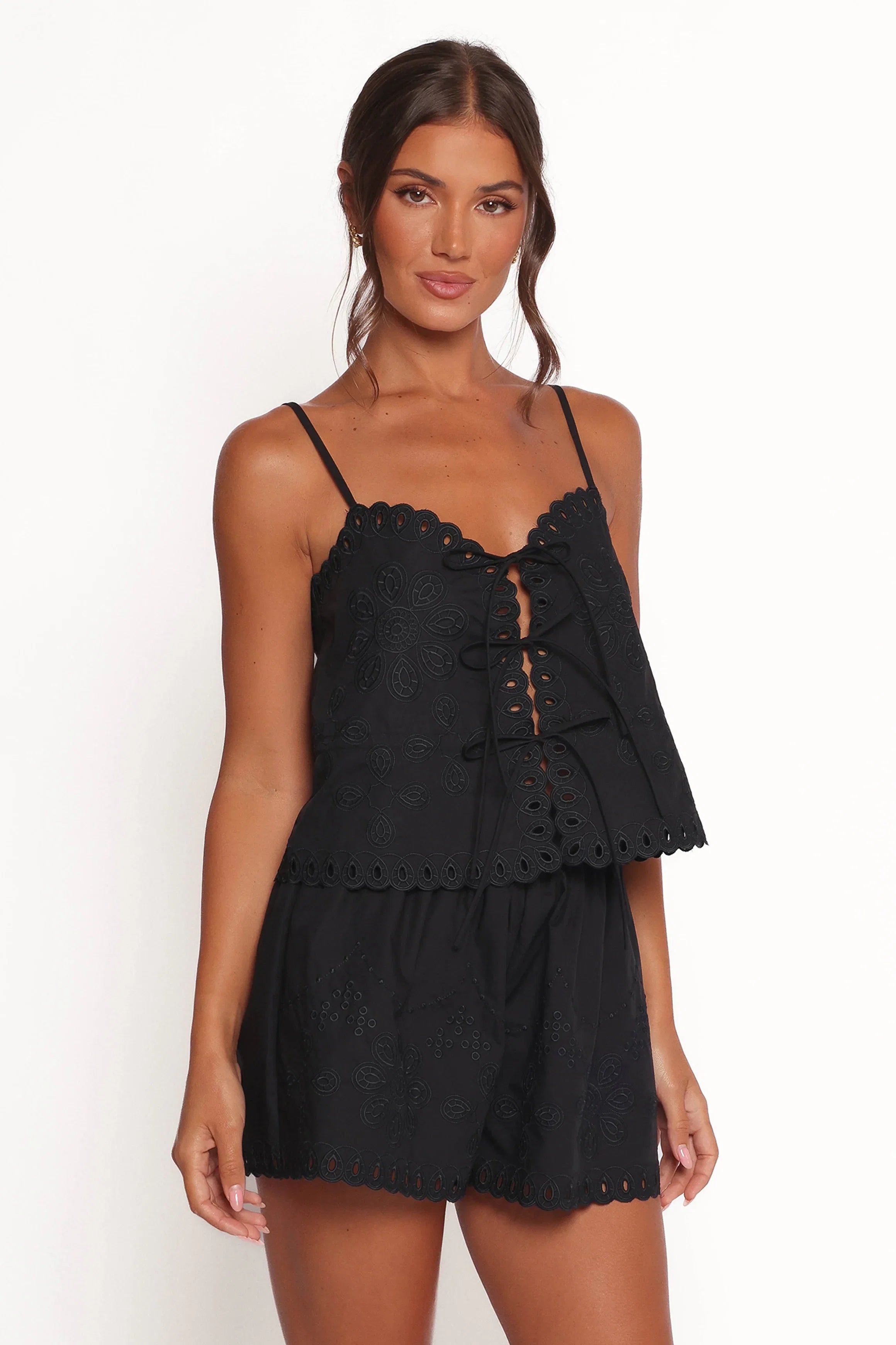 Morena Short Set Black