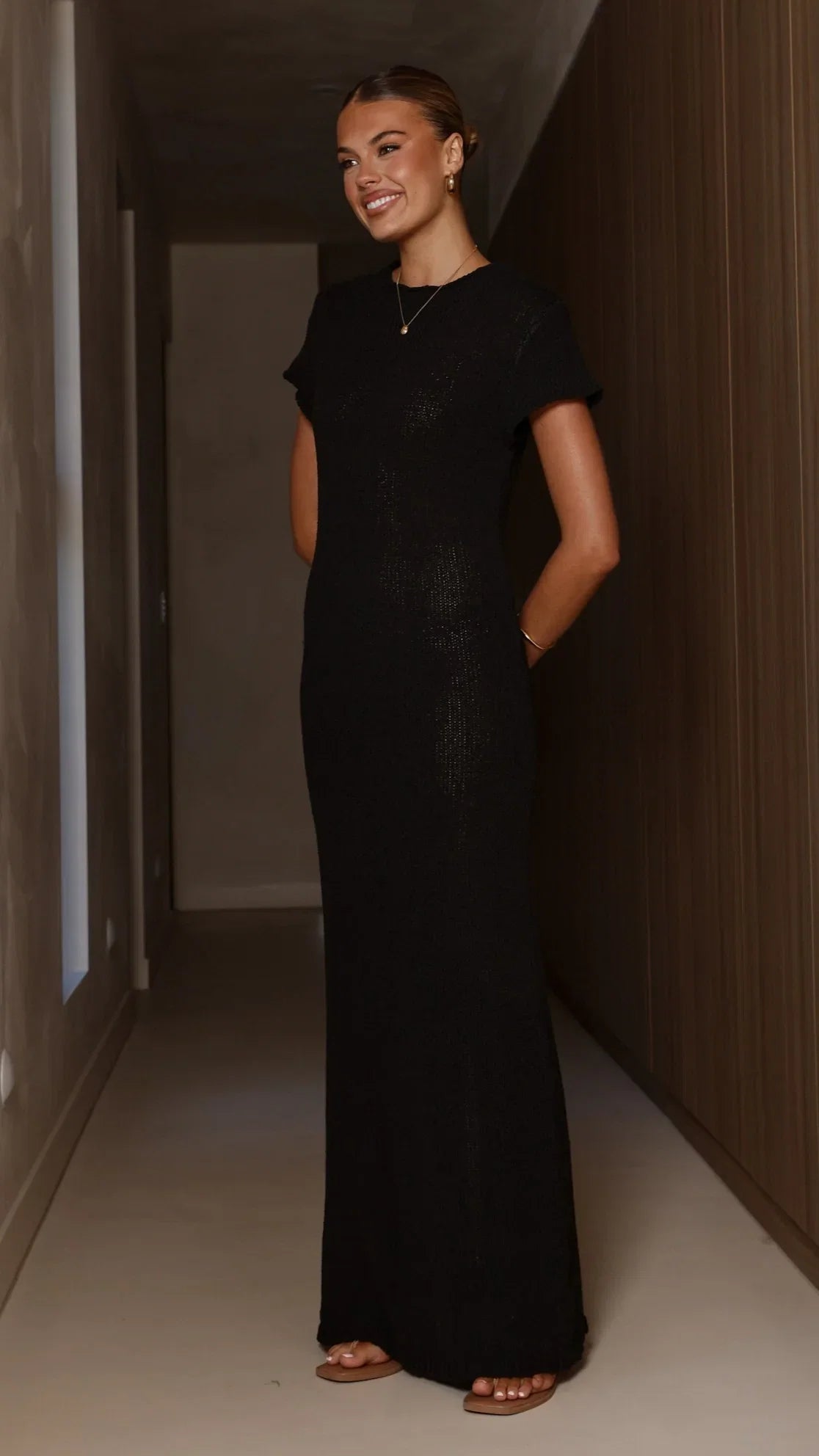Valise Maxi Dress Black