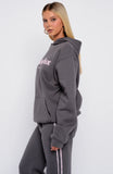 Gave You Everything Oversized Hoodie Volcanic