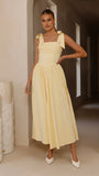 Haisley Maxi Dress Yellow