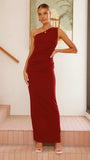 Cataleya Maxi Dress Wine