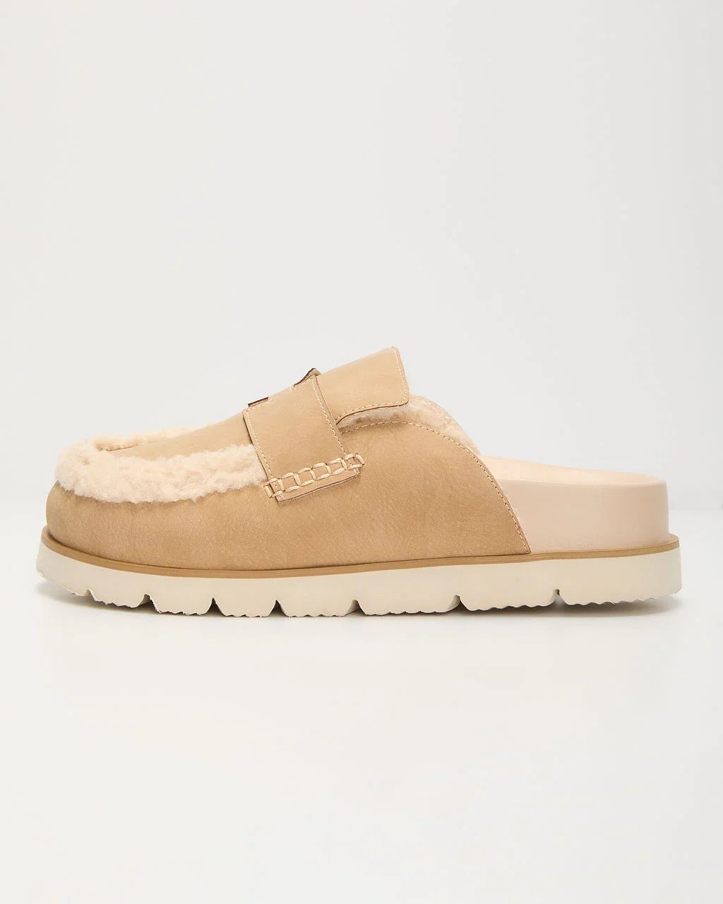Biba Sherpa Lined Clog Mules