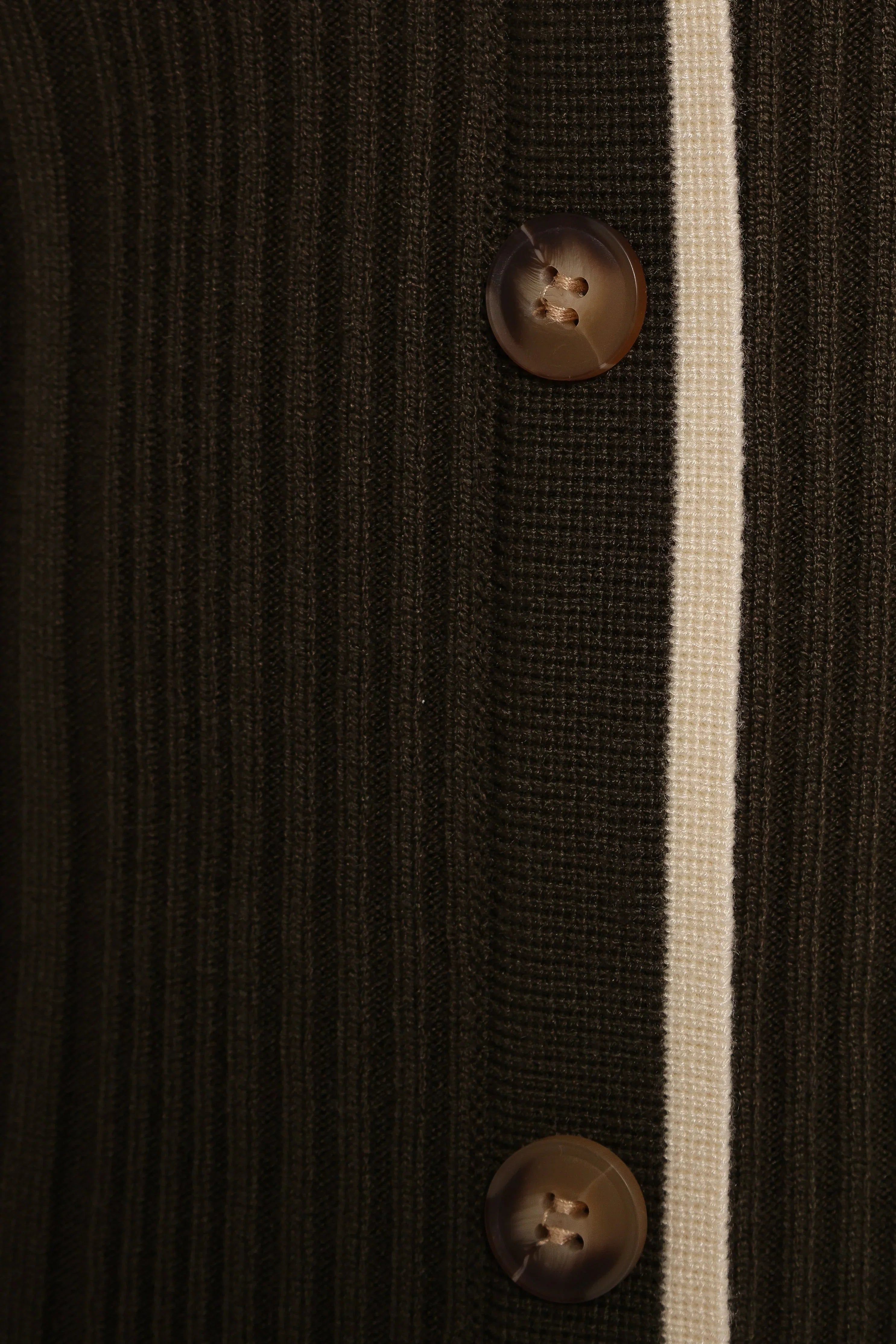 Alondra Cardigan Knit Top Olive