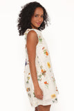 Elordi Mini Dress Multi Flowers