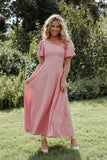 Franca Midi Dress Pink