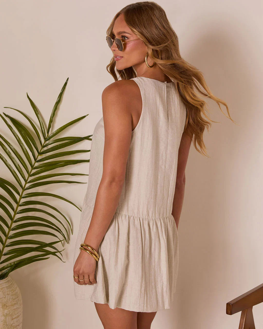 Samaris A Line Mini Dress