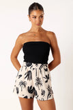 Sawyer Short Beige Black