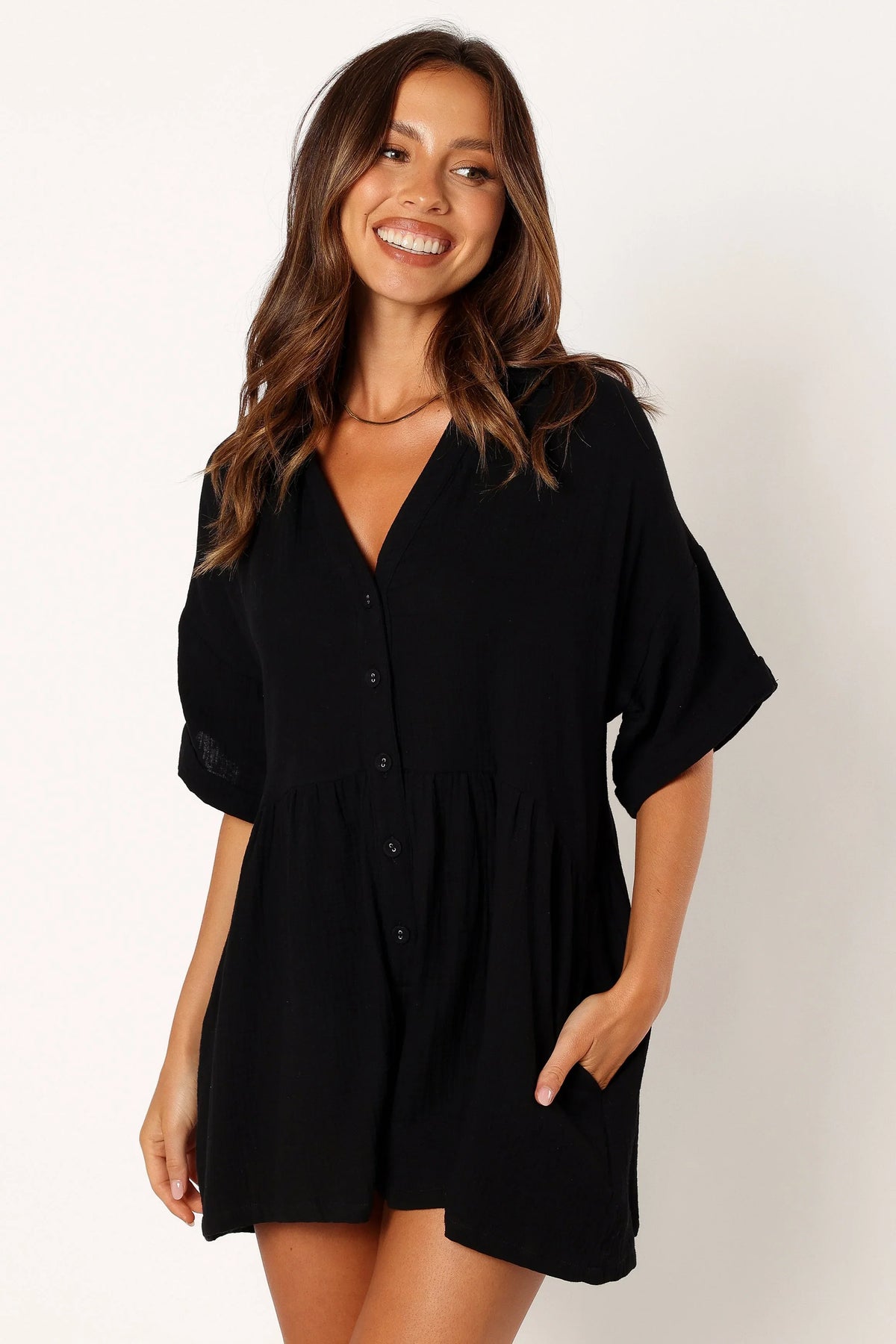 Winny Romper Black