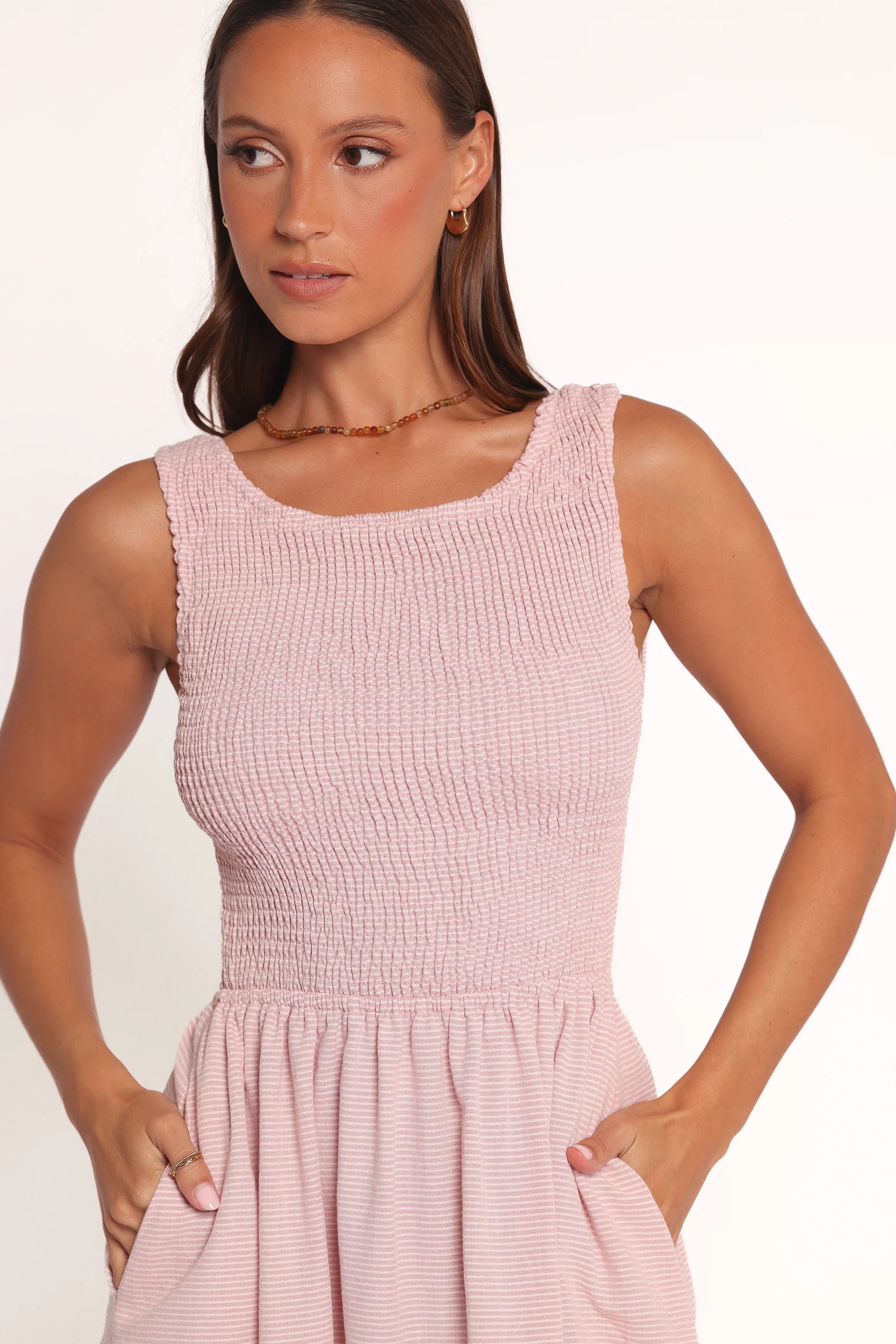 Lillie Maxi Dress Pale Pink