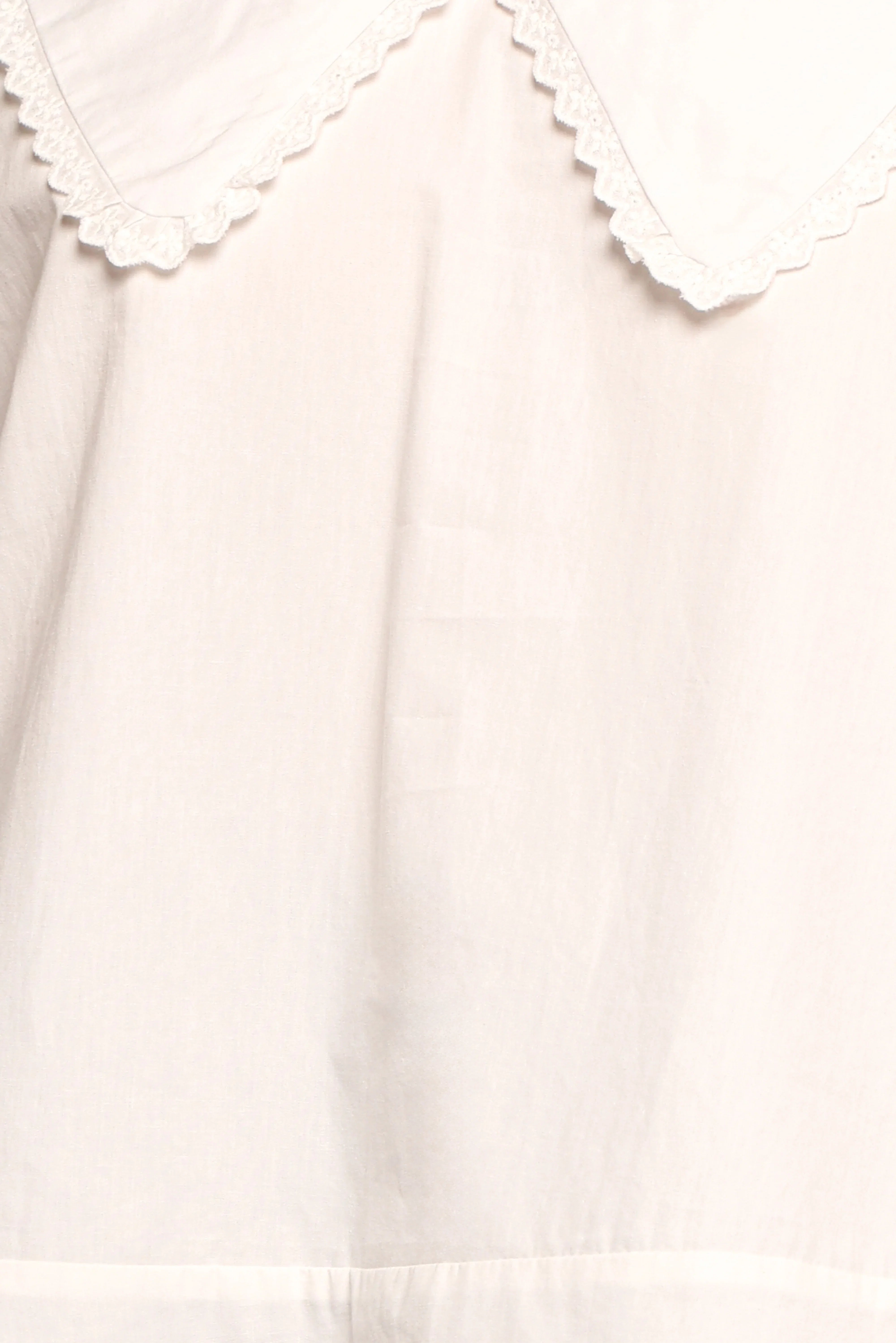Kenna Long Sleeve Top White