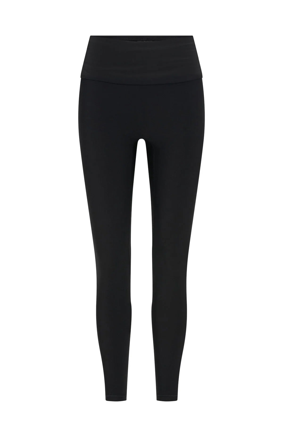 Push Me Foldover Leggings Black
