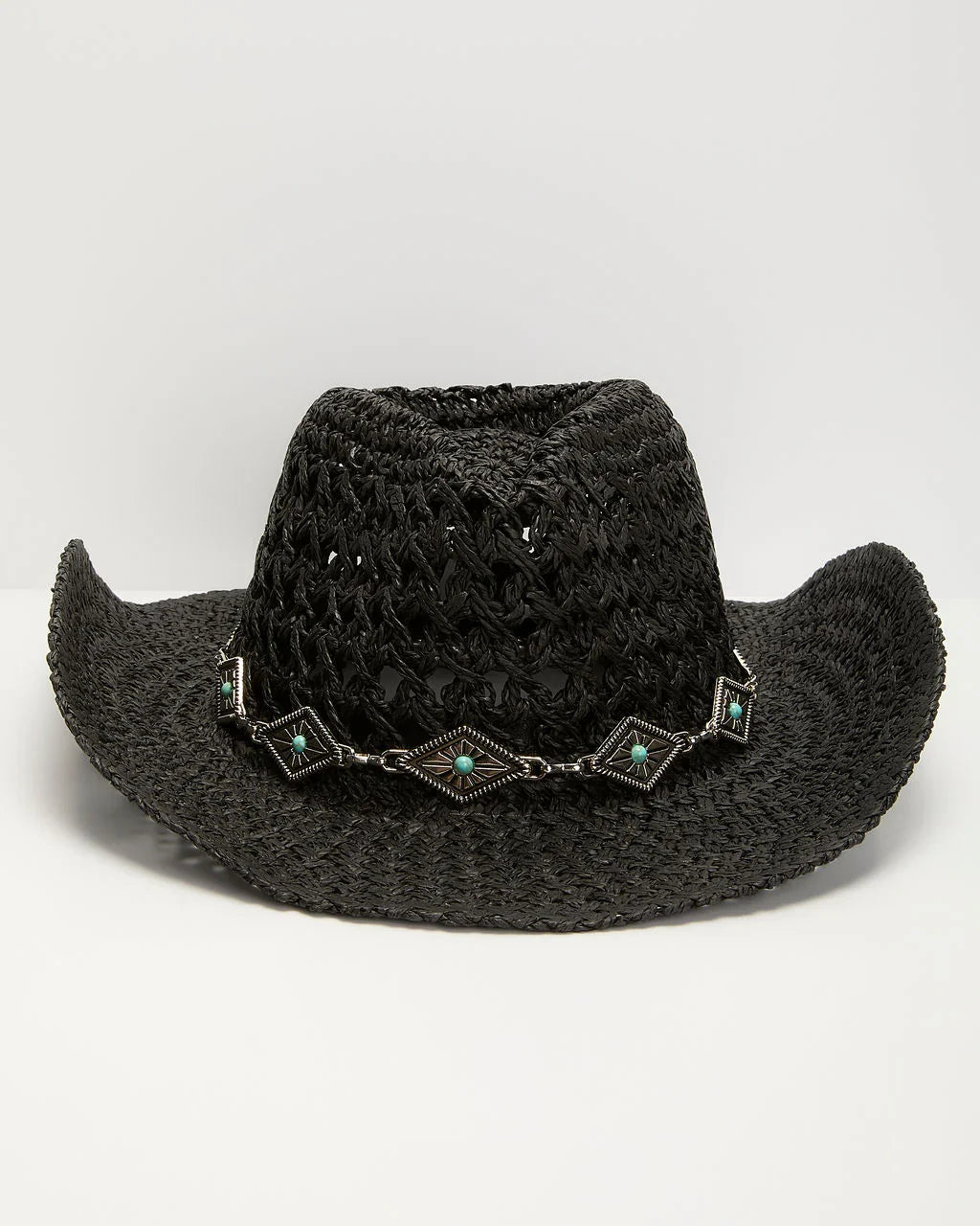 Main Stage Straw Western Hat